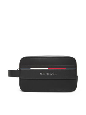 Tommy Hilfiger Tommy Hilfiger Kozmetická taštička Th Foundation Washbag AM0AM13235 Čierna