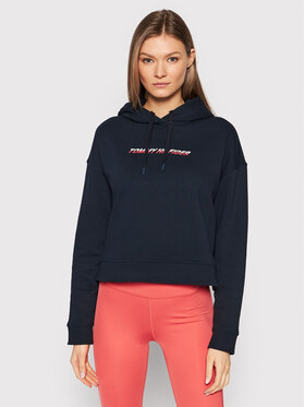 Tommy Hilfiger Tommy Hilfiger Bluza Graphic S10S101264 Granatowy Relaxed Fit