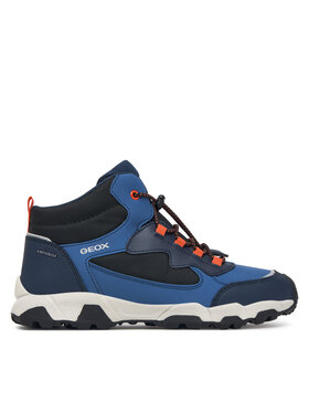 Geox Geox Šnurovacia obuv J Magnetar Boy B Abx J463ZC 050FU C4277 D Modrá