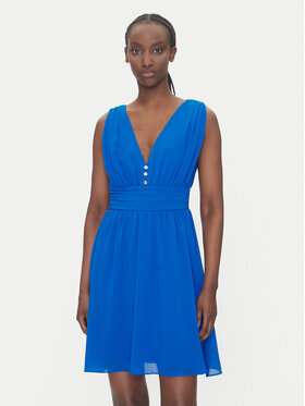 Morgan Morgan Rochie cocktail 251-RIA Albastru Regular Fit