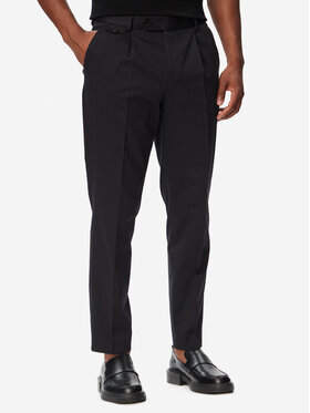 BOSS BOSS Szövet nadrág H-Perin 50567533 Sötétkék Tapered Fit