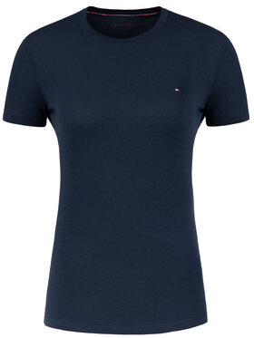 Tommy Hilfiger Tommy Hilfiger Marškinėliai WW0WW22043 Tamsiai mėlyna Regular Fit