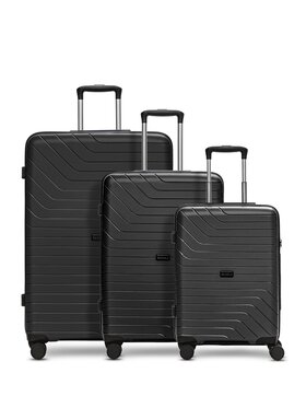 Redolz Redolz Komplet walizek 275576 Czarny