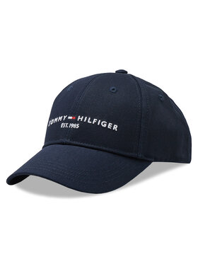Tommy Hilfiger Tommy Hilfiger Czapka z daszkiem Established AU0AU01529 Granatowy