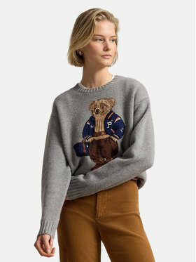 Polo Ralph Lauren Polo Ralph Lauren Pullover 211B17771002 Dunkelgrau Relaxed Fit