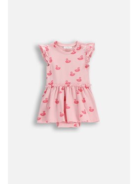 Coccodrillo Coccodrillo Sukienka codzienna WC6112801TGN-033 Różowy Regular Fit