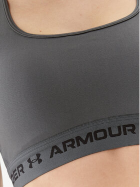 Under Armour Špotni Nedrček Ua Crossback Mid Bra 1361034 Siva Compression Fit