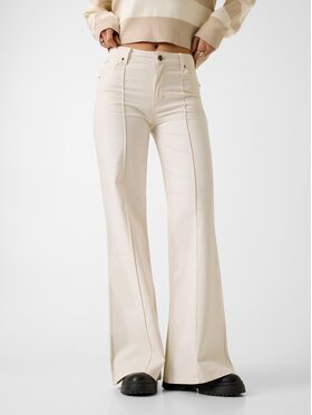 Guess Jeans Guess Jeans Παντελόνι υφασμάτινο 180400 Μπεζ Slim Fit