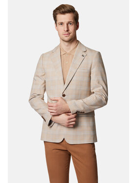 Lancerto Lancerto Marynarka Hilston MA131124000024 Beżowy Slim Fit