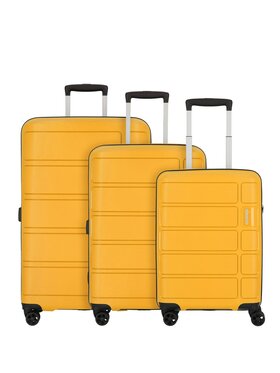 American Tourister American Tourister Komplet walizek 289920 Żółty
