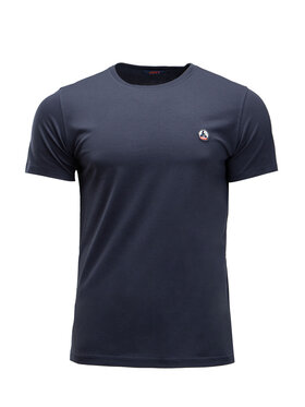 Jott Jott T-Shirt Pietro Granatowy Regular Fit