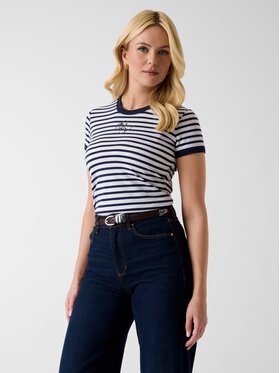 Guess Guess T-krekls 181609 Balts Classic Fit