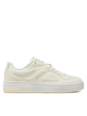 Calvin Klein Jeans Calvin Klein Jeans Sneakersy Basket Cupsole Low Mix In Mtl YW0YW01462 Bílá