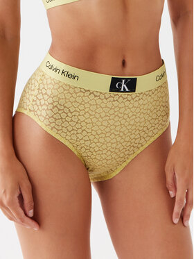 Calvin Klein Underwear Calvin Klein Underwear Klasikinės kelnaitės aukštu juosmeniu 000QF7177E Geltona