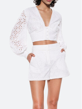 Rage Age Rage Age Short en tissu Jen Blanc Regular Fit