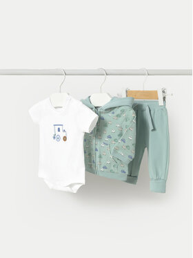 Mayoral Mayoral Спортен екип 1803 Зелен Regular Fit