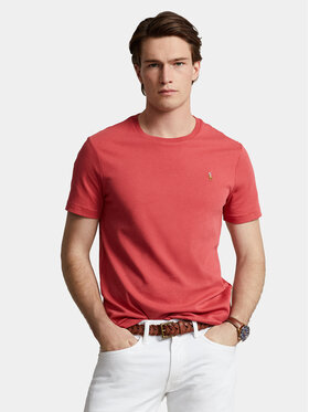 Polo Ralph Lauren Polo Ralph Lauren T-Shirt 710740727075 Czerwony Custom Slim Fit