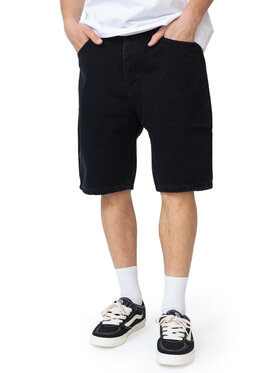 Kamuflage Kamuflage Szorty jeansowe Biggie Czarny Regular Fit