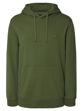 Tommy Hilfiger Tommy Hilfiger Суитшърт Essential MW0MW37235 Зелен Regular Fit