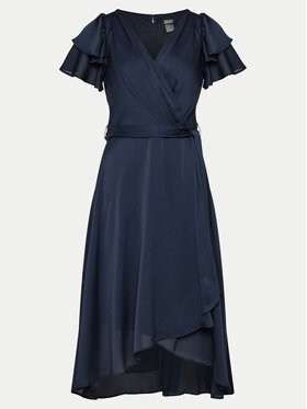 DKNY DKNY Sukienka koktajlowa DD4AQ571 Granatowy Regular Fit