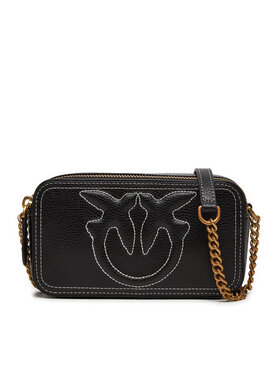 PINKO Pinko Дамска чанта Pelle Bottalata 103799 Черен