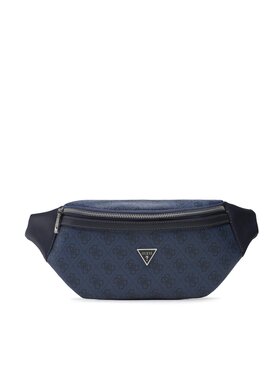 Guess Guess Torbica oko struka Vezzola Smart Mini Bags HMEVZL P2230 Tamnoplava