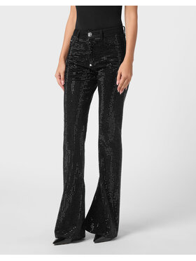 PHILIPP PLEIN PHILIPP PLEIN Jeansy 21669 Czarny Flare Fit