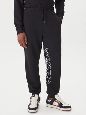 DC DC Долнище анцуг EDYFB03093 Черен Regular Fit