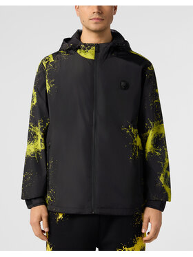 Plein Sport Plein Sport Giacca a vento 28349 Nero Regular Fit