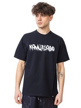 Kamuflage Kamuflage T-Shirt Abyss Czarny Relaxed Fit