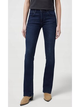 Wrangler Wrangler Jeansy Bootcut 625 Niebieski Bootcut Fit