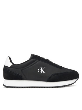 Calvin Klein Jeans Calvin Klein Jeans Sneakers Runner Laceup Mg Nylon Mix YW0YW01828 Nero