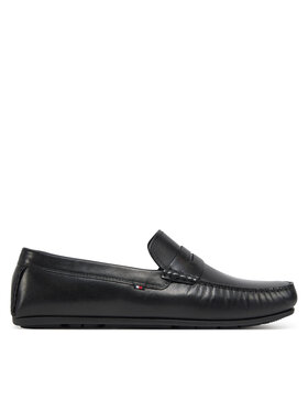 Tommy Hilfiger Tommy Hilfiger Mokasinai Corpoarte Hilfiger Lth Driver FM0FM04810 Juoda
