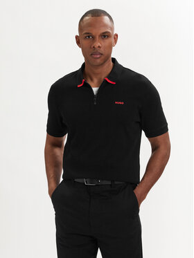 HUGO HUGO Polo Dalomino 50511721 Czarny Regular Fit