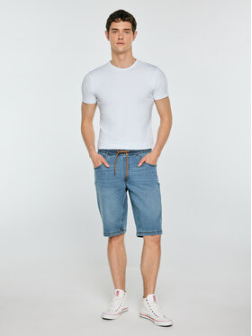 BIG STAR BIG STAR Kurtka jeansowa PARKER Niebieski Bermuda Fit