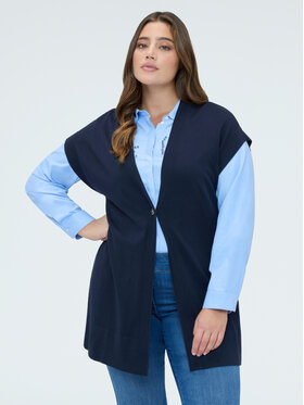 Fiorella Rubino Fiorella Rubino Sweter M114E002114N034 Niebieski Regular Fit