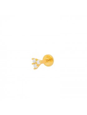 ANIA KRUK ANIA KRUK Piercing SRUKY1689Z Żółte złocenie