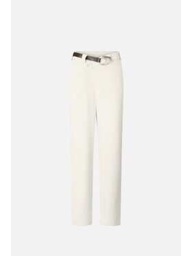 PINKO PINKO Spodnie damskie Paint Beżowy Regular Fit