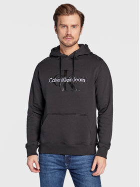 Calvin Klein Jeans Calvin Klein Jeans Mikina J30J320805 Černá Regular Fit