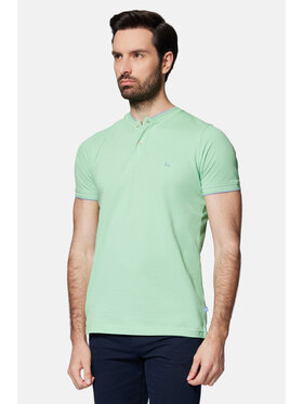 Lancerto Lancerto Polo Robbie PO073124000016 Zielony Regular Fit