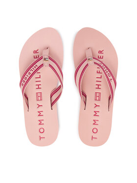 Tommy Hilfiger Tommy Hilfiger Japonki Th Webbing Summer Sandal FW0FW09193 Różowy