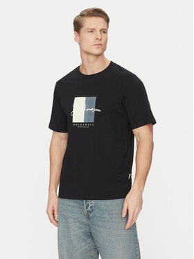 Jack&Jones Jack&Jones Tricou Frederiksberg 12278266 Negru Regular Fit