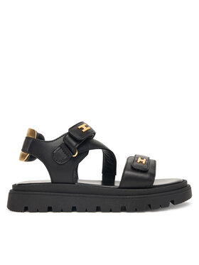 Elisabetta Franchi Elisabetta Franchi Sandále F4A2-E0586-1733 Čierna