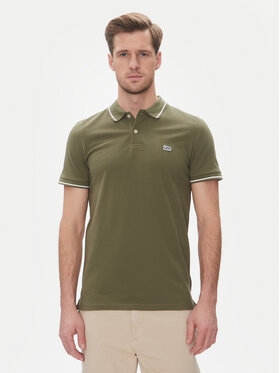 Lee Lee Polo Pique 112363855 Zielony Regular Fit