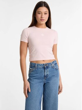 Guess Jeans Guess Jeans T-Shirt 173671 Różowy Classic Fit