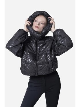 PINKO PINKO Kurtka puchowa Infuso Czarny Regular Fit
