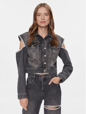 Liu Jo Liu Jo Geacă de blugi UA4117 D4891 Gri Regular Fit