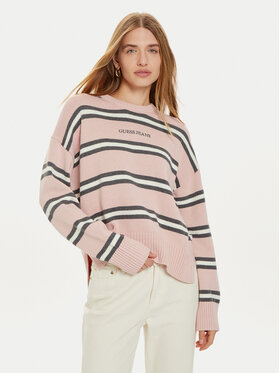 Guess Jeans Guess Jeans Pullover W4BR09 Z3HM1 Rosa Regular Fit