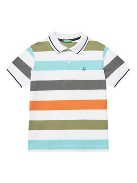 United Colors Of Benetton United Colors Of Benetton Polo särk 39QAC301T Värviline Regular Fit