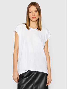 Noisy May Noisy May Тишърт Mathilde 27002573 Бял Oversize